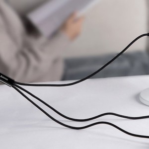 کابل سه سر 20 وات 1.5 متر بیسوس Baseus Rapid 3in1 cable Type C to Type C / Lightning / micro USB 20 W 1.5 m CAMLT-SC01