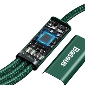 کابل سه سر 20 وات 1.5 متر بیسوس Baseus Rapid 3in1 cable Type C to Type C / Lightning / micro USB 20 W 1.5 m CAMLT-SC01