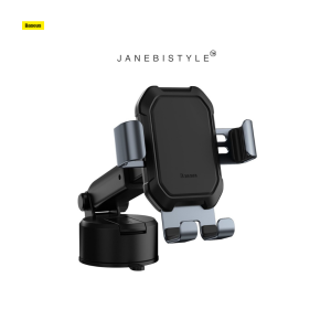 هولدر و پایه نگهدارنده گوشی خودرو بیسوس Baseus telescopic gravity car holder for window & dashboard SUYL-TK01