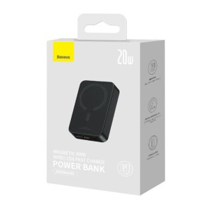 پاوربانک 20 وات مگسیف دار 20000mAh بیسوس Baseus Magnetic Mini Power Bank 20000mAh 20w PPCX150001
