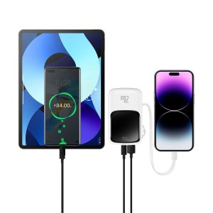 پاوربانک 10000mAh بیسوس 20 وات همراه با کابل لایتنینگ Baseus Power Bank Fast Charging Qpow 10000mAh 20W with Lightning Cable