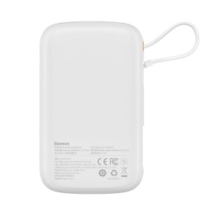 پاوربانک 10000mAh بیسوس 20 وات همراه با کابل لایتنینگ Baseus Power Bank Fast Charging Qpow 10000mAh 20W with Lightning Cable