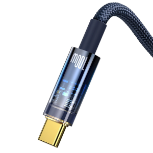Baseus Explorer Series cable USB – USB Type C 100W 1m blue (CATS000203)