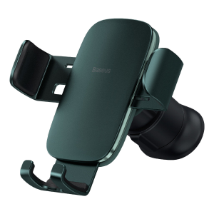 [AFTER RETURN] Baseus Metal Age II gravity car phone holder for air vent green (SUJS000006)