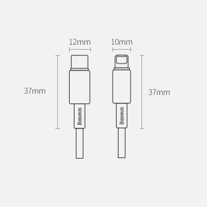 کابل فست شارژ تایپ سی به لایتنینگ 20 وات 1 متری بیسوس Baseus Type C to Lightning fast charging PD 20 W 1 m CATLWJ-01