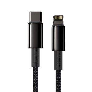 کابل فست شارژ تایپ سی به لایتنینگ 20 وات 1 متری بیسوس Baseus Type C to Lightning fast charging PD 20 W 1 m CATLWJ-01