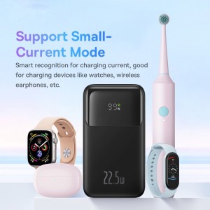 Baseus Comet Series Dual-Cable Digital Display Fast Charge Power Bank 10000mAh 22.5W