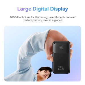 Baseus Comet Series Dual-Cable Digital Display Fast Charge Power Bank 10000mAh 22.5W