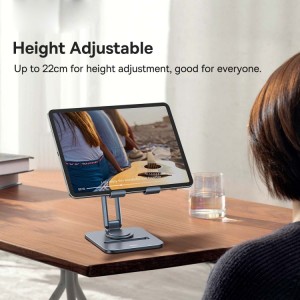 هولدر و پایه نگهدارنده رومیزی گوشی و تبلت بیسوس Baseus Biaxial Foldable Metal Deskstop Holder