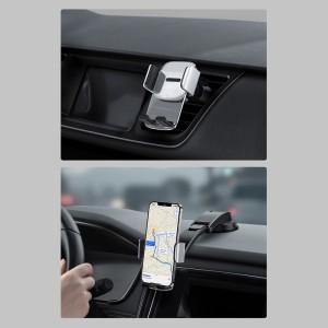 هولدر رو داشبوردی و دریچه هوا خودرو بیسوس Baseus 2in1 car holder for cockpit and air vent SUYK000001