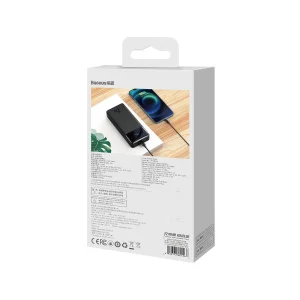 پاور بانک 25 وات 20000mAh بیسوس همراه با کابل تایپ سی به تایپ سی Baseus Bipow powerbank 20000mAh 25W Quick Charge PPBD020301