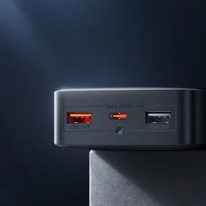 پاور بانک 25 وات 20000mAh بیسوس همراه با کابل تایپ سی به تایپ سی Baseus Bipow powerbank 20000mAh 25W Quick Charge PPBD020301