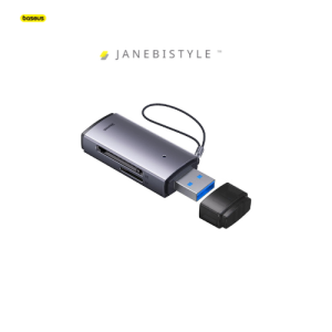 رم ریدر بیسوس Baseus Lite Series adapter SD & TF USB card reader gray WKQX060013