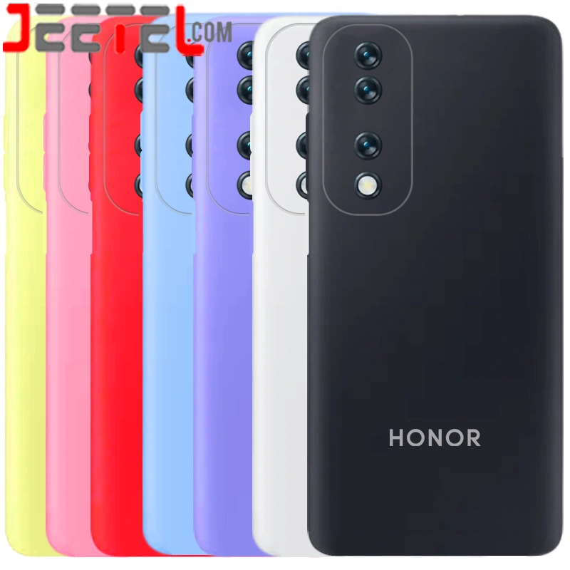 کاور سیلیکونی تک رنگ اورجینال هانر Honor X7B مدل پاک کنی اصل (متریال ویتنام)