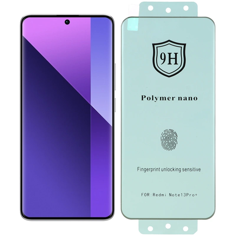 برچسب محافظ صفحه PMMA مناسب برای گوشی Xiaomi Redmi Note 13 Pro Plus مدل پلیمر نانو