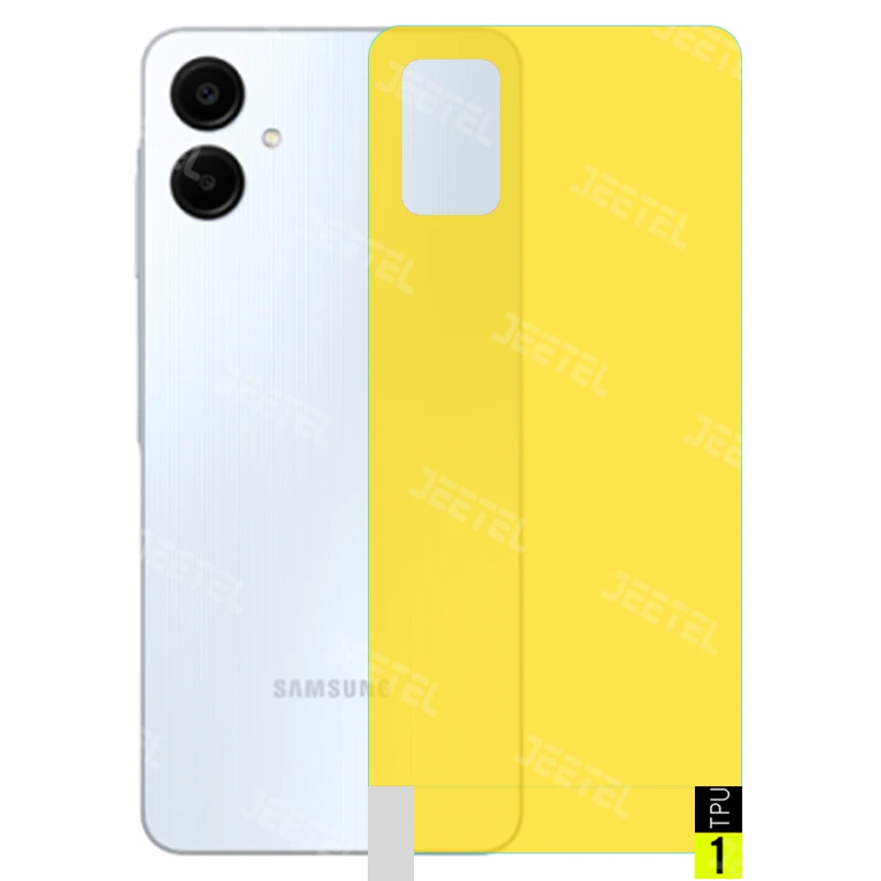 برچسب نانو پشت گوشی Samsung Galaxy A06 مدل شفاف آنتی شوک