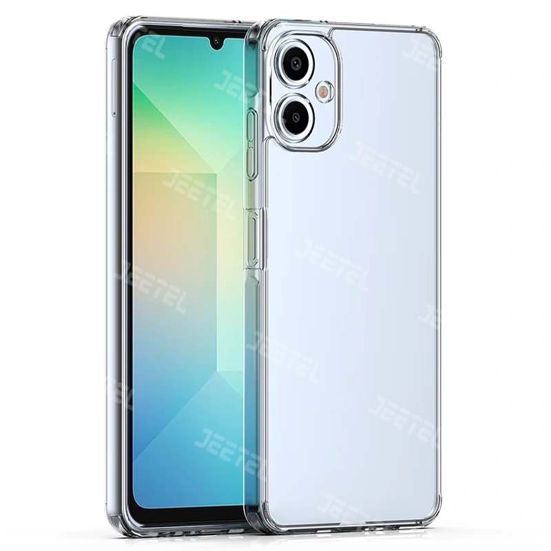 قاب گوشی Samsung Galaxy A06 مدل ژله ای محافظ لنزدار