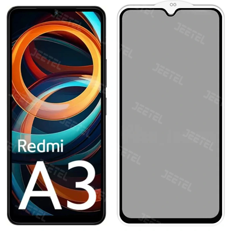 گلس پرایوسی فیلم گوشی شیائومی Xiaomi Redmi A3 (28 درجه اورجینال)