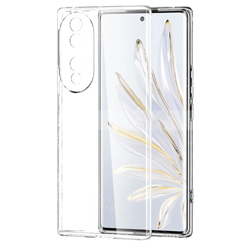 قاب شفاف محافظ لنزدار گوشی Honor 70 مدل ژله ای از برند اسپیس