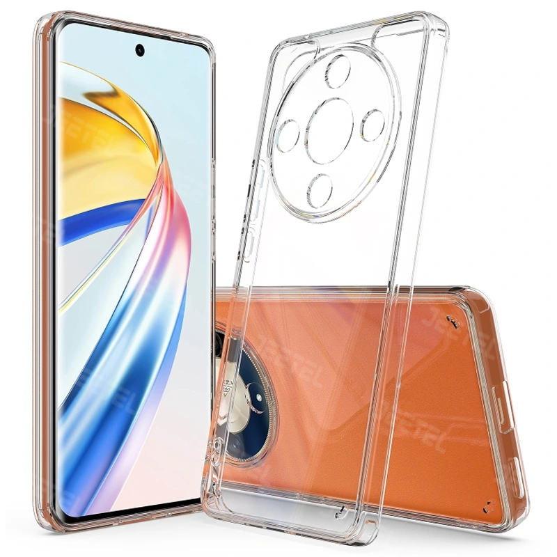 قاب شفاف Honor X9B مدل ژله ای محافظ لنزدار