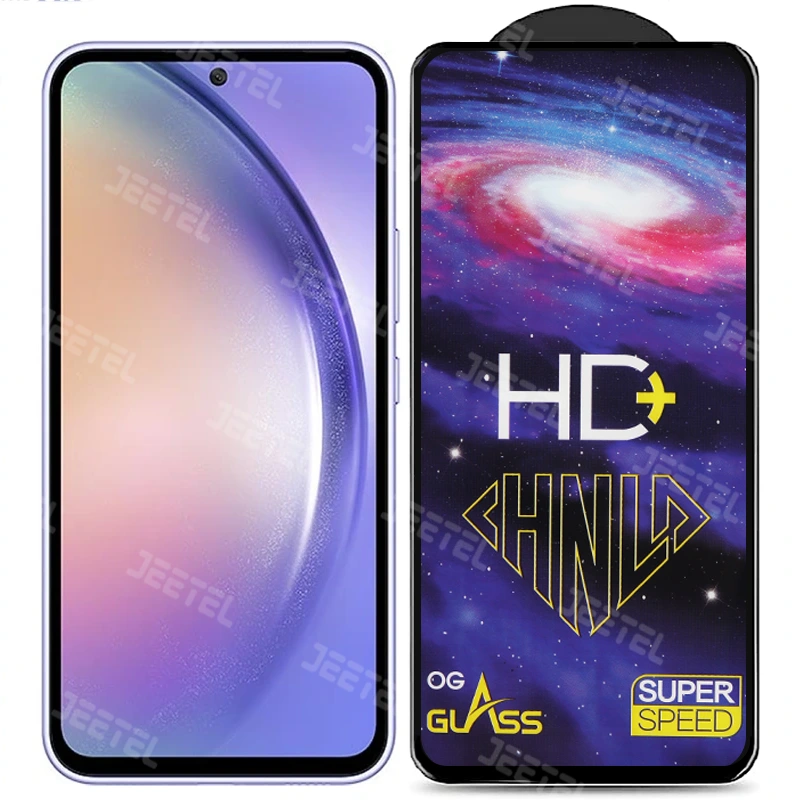 گلس تمام صفحه شیشه ای سامسونگ Galaxy A54 مدل HD Plus