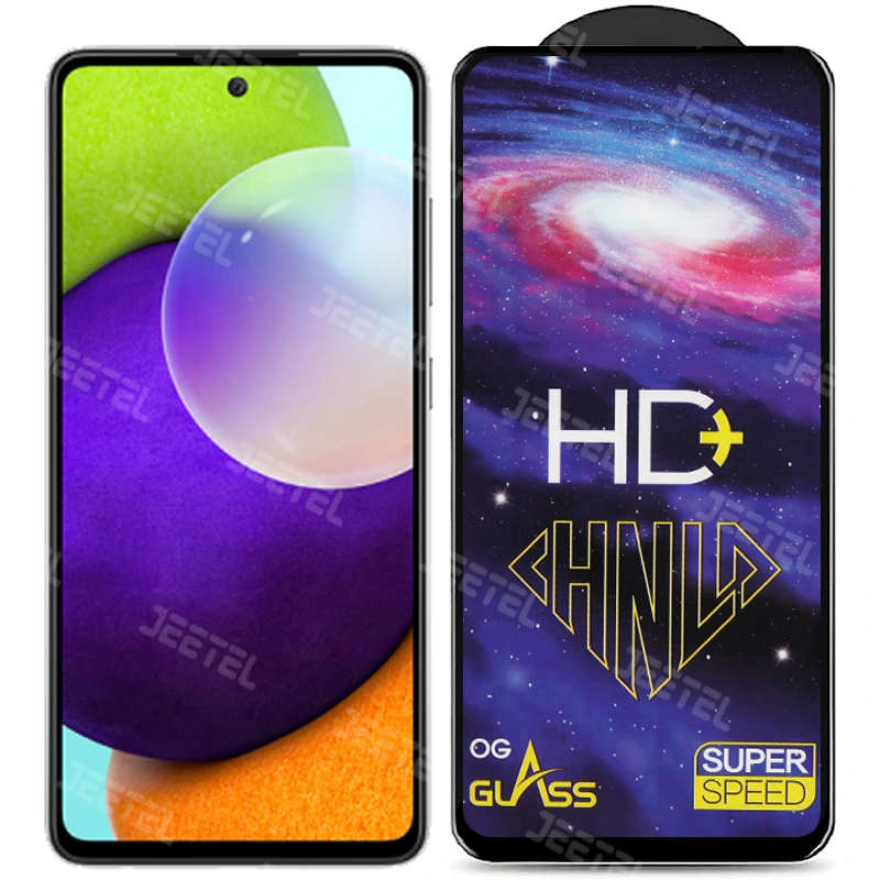 گلس تمام صفحه شیشه ای سامسونگ Galaxy A52 مدل HD Plus