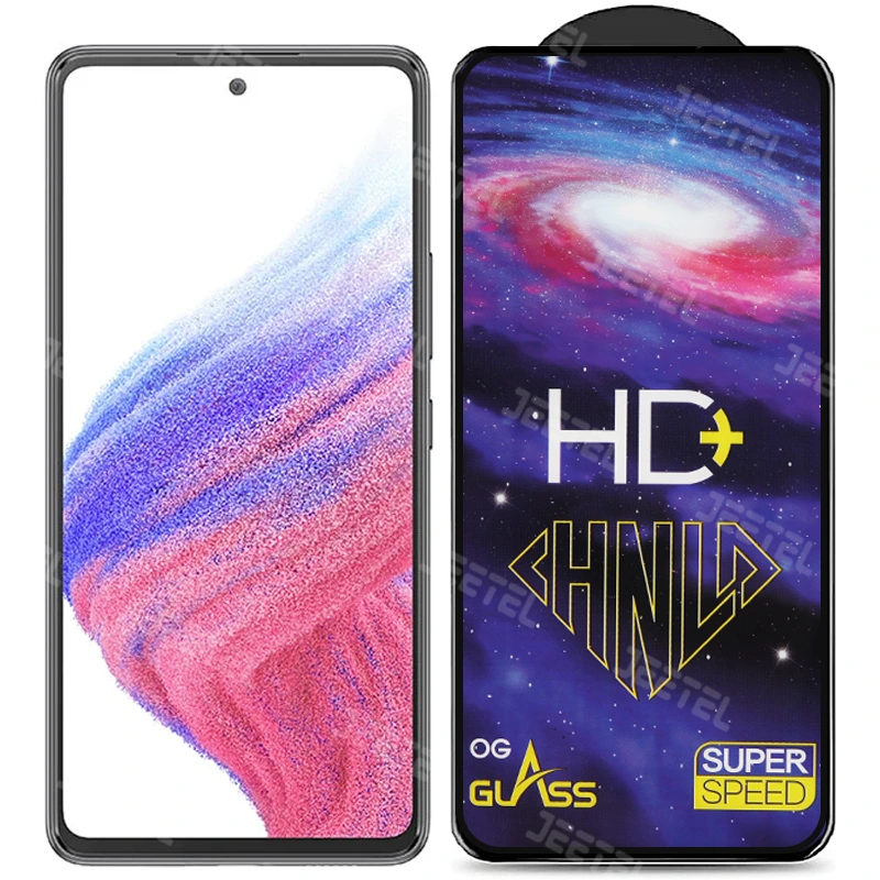 گلس تمام صفحه شیشه ای سامسونگ Galaxy A53 مدل HD Plus