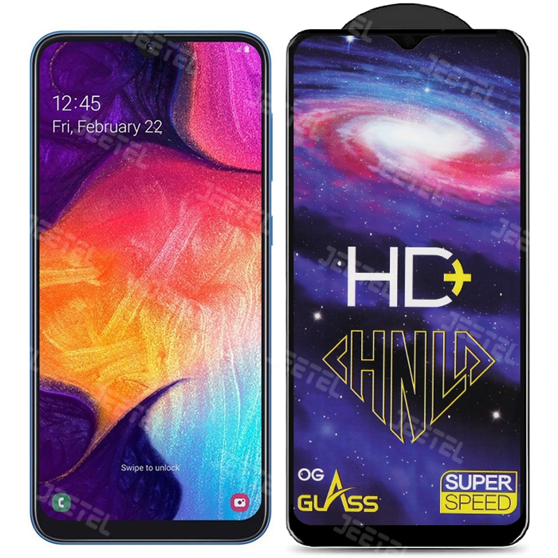 گلس تمام صفحه شیشه ای سامسونگ Galaxy A50 / A30S مدل HD Plus