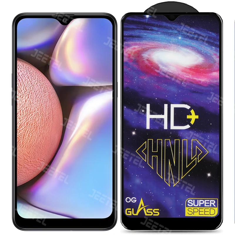 گلس تمام صفحه شیشه ای سامسونگ Galaxy A10s مدل HD Plus