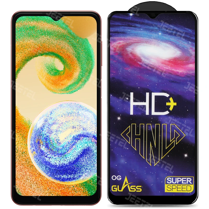 گلس تمام صفحه شیشه ای سامسونگ Galaxy A04 مدل HD Plus