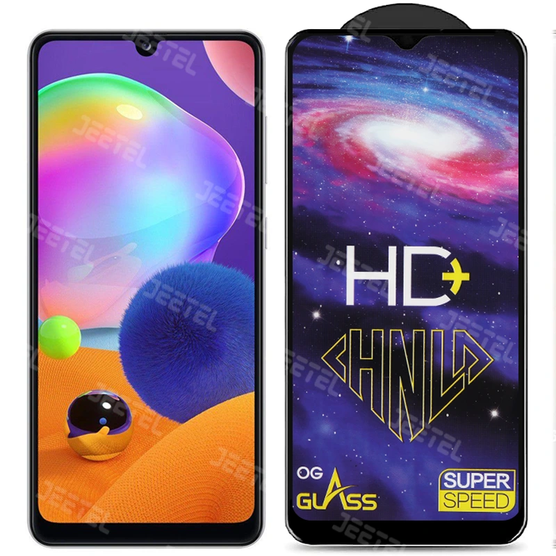 گلس تمام صفحه شیشه ای سامسونگ Galaxy A32 4G مدل HD Plus