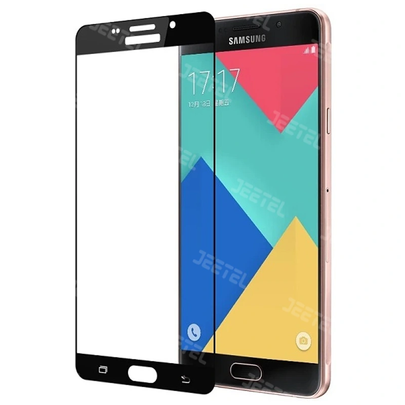 گلس تمام صفحه شیشه ای سامسونگ Galaxy A510 / A5 2016 مدل HD Plus