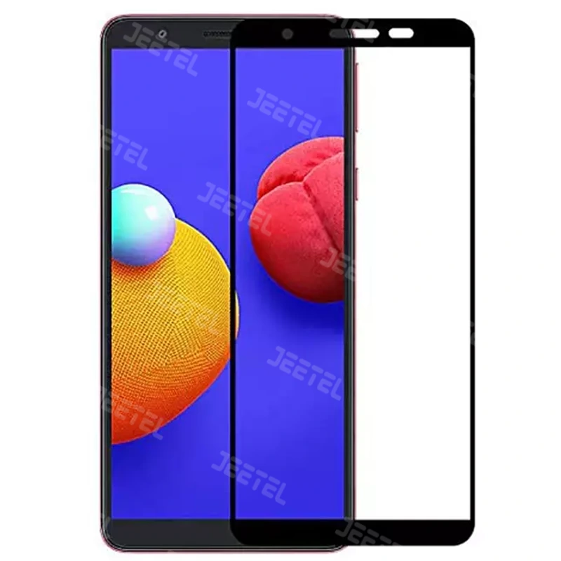 گلس تمام صفحه شیشه ای سامسونگ Galaxy A01 Core مدل HD Plus