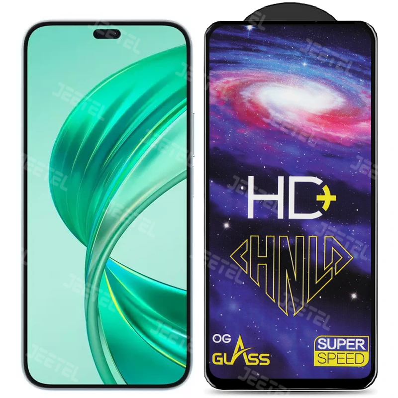 گلس تمام صفحه شیشه ای هانر Honor X8B مدل HD Plus