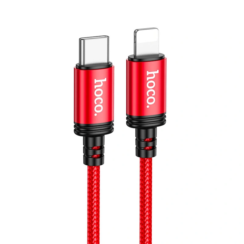 کابل شارژ USB-C به Lightning به طول 1 متر PD 20W-3A از برند هوکو مدل Hoco X89 (100% اورجینال)
