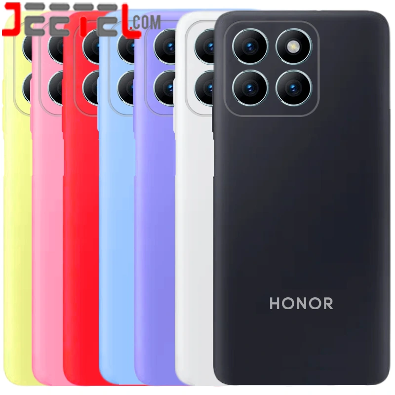 کاور سیلیکونی تک رنگ اورجینال هانر Honor X6B مدل پاک کنی اصل (متریال ویتنام)