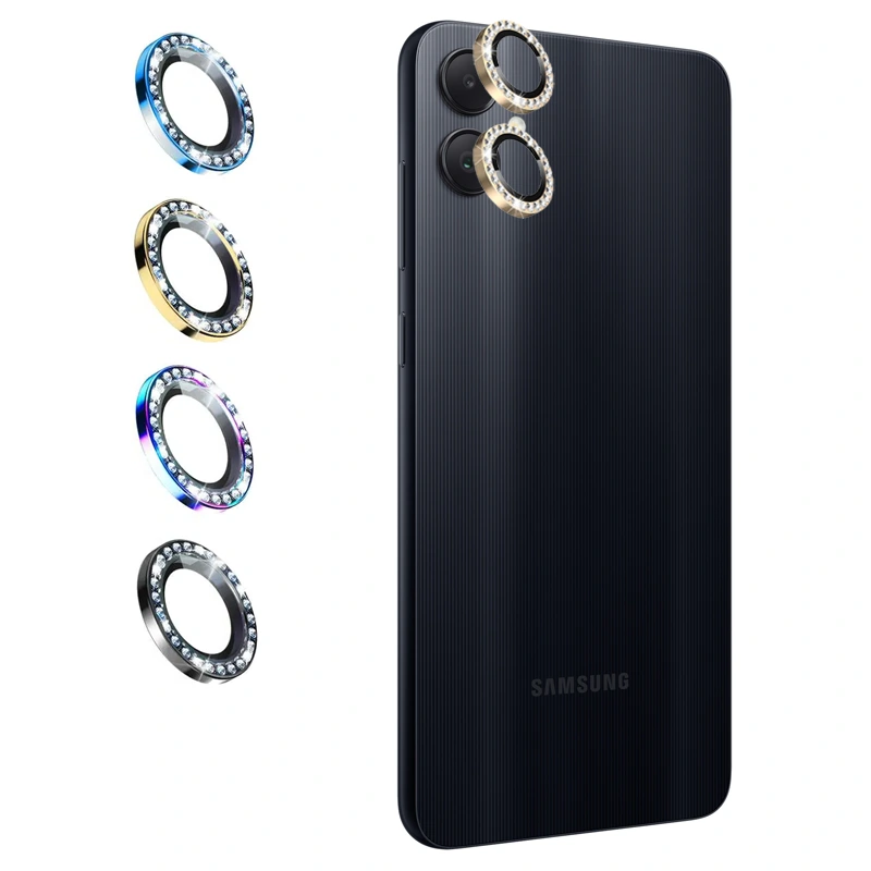 گلس لنز رینگی Samsung Galaxy A05 مدل نگین دار دیاموند