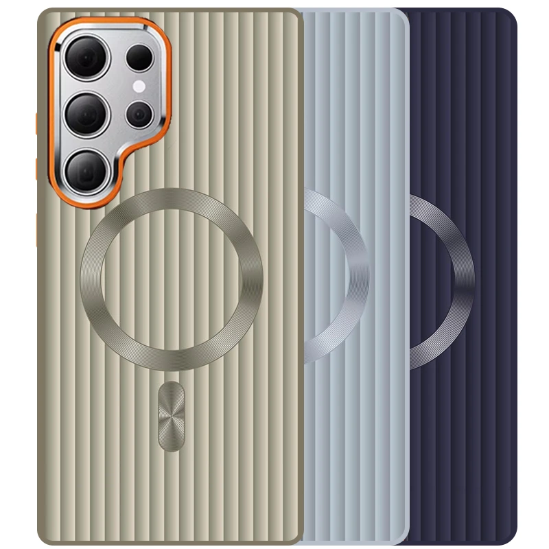 قاب گوشی Magsafe Hard Case مدل Ocean مناسب برای Samsung Galaxy S25 Ultra