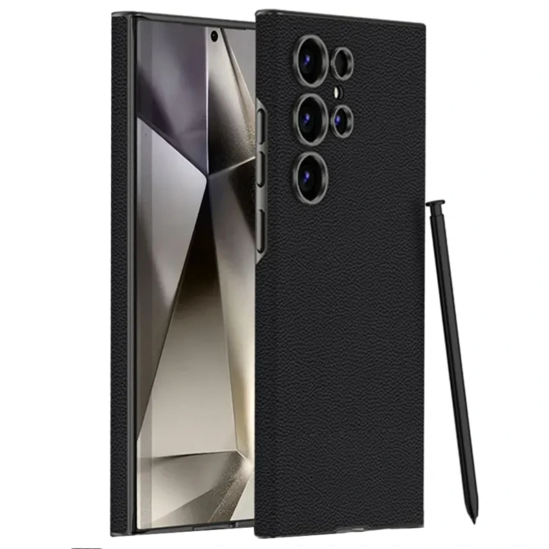 کاور چرمی مات GKK مدل Leather Case مناسب برای گوشی Samsung Galaxy S25 Ultra