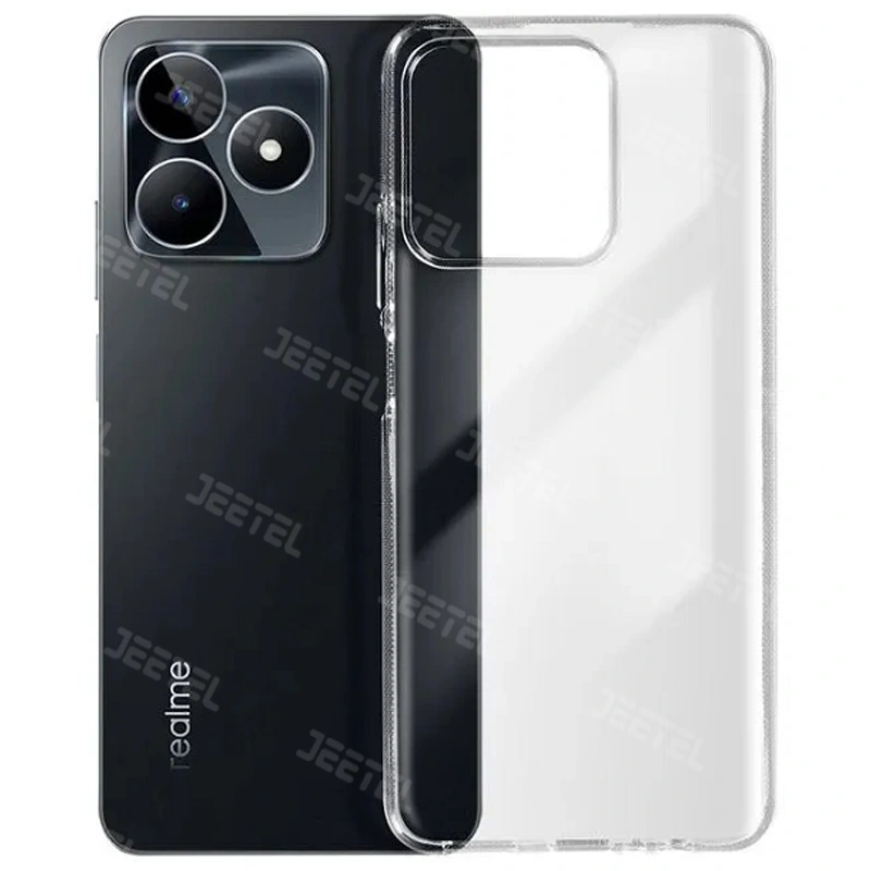 قاب گوشی ژله ای شفاف طرح Slim مناسب برای Realme C51 / C53 / Note 50