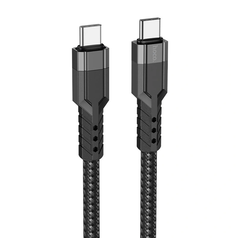 کابل شارژ Type-C به Type-C به طول 1.2 متر 60W-3A مدل Hoco U110 (100% اورجینال)