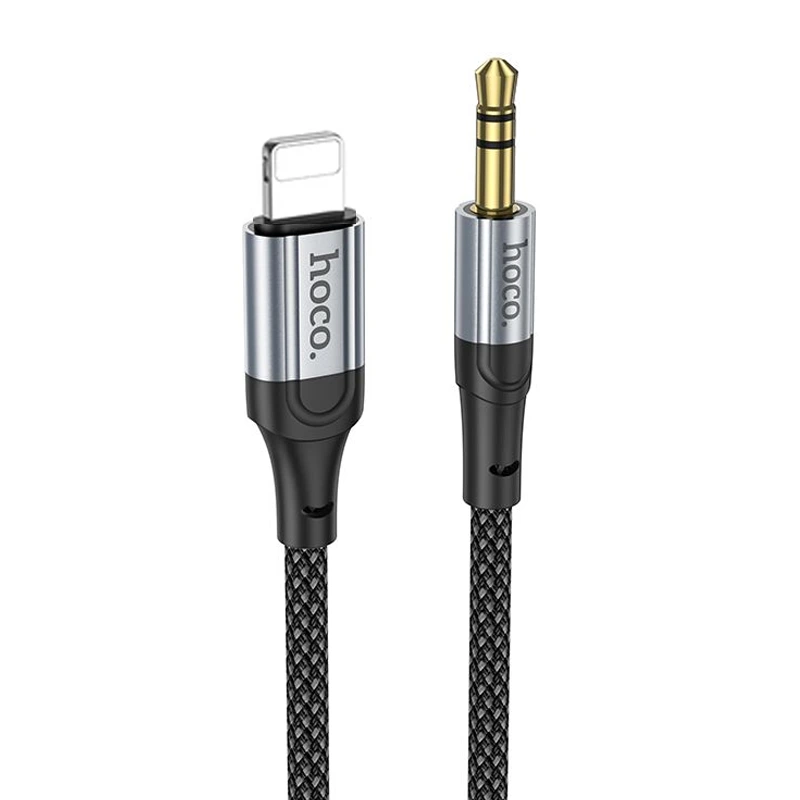 کابل مبدل لایتنینگ آیفون به جک 3.5 به طول 1 متر از برند هوکو مدل Hoco UPA26 (100% اورجینال)