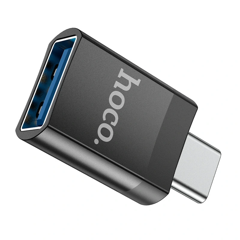 مبدل OTG پرتابل Type-c به USB 3.0 از برند هوکو مدل Hoco UA17 (100% اورجینال)