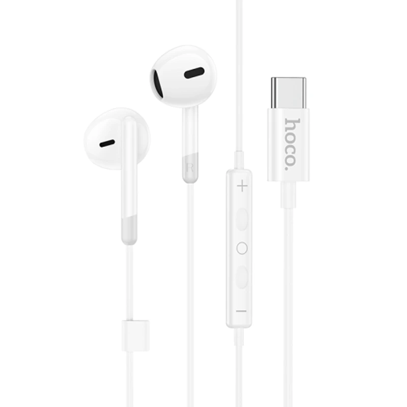 هندزفری سیمی مکالمه دار کانکتور Type-C از برند هوکو مدل HOCO M109 (100% اورجینال)
