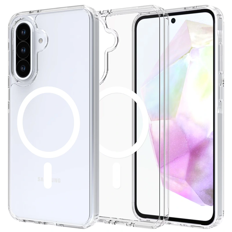 قاب مگ سیف شفاف مناسب برای Samsung Galaxy A56