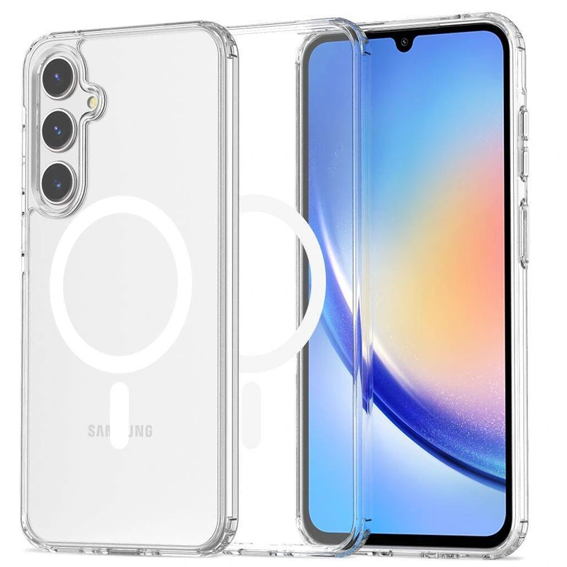 قاب مگ سیف شفاف مناسب برای Samsung Galaxy A16