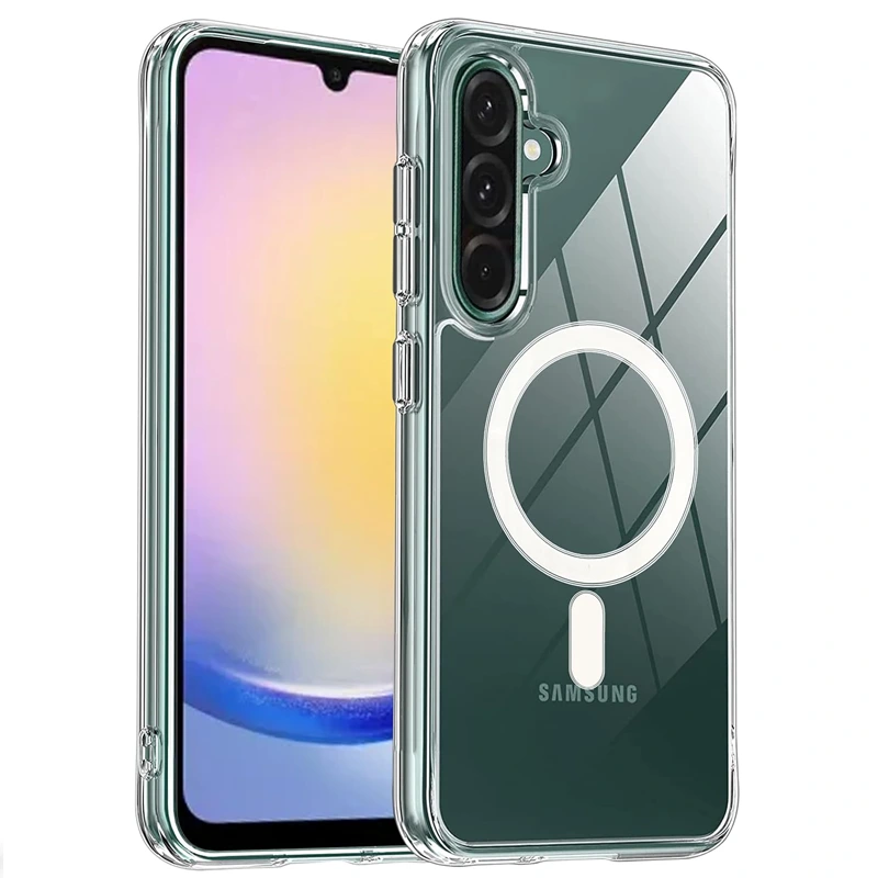 قاب مگ سیف شفاف مناسب برای Samsung Galaxy A26 (پک سامسونگ استوری)