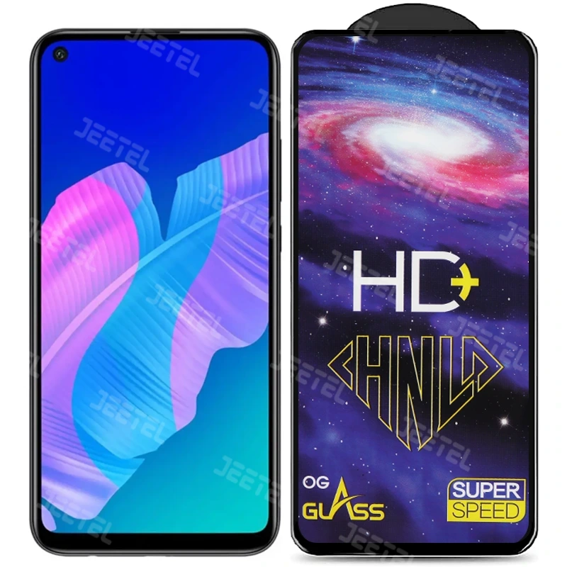 گلس تمام صفحه شیشه ای هواوی Huawei Nova 7i مدل HD Plus