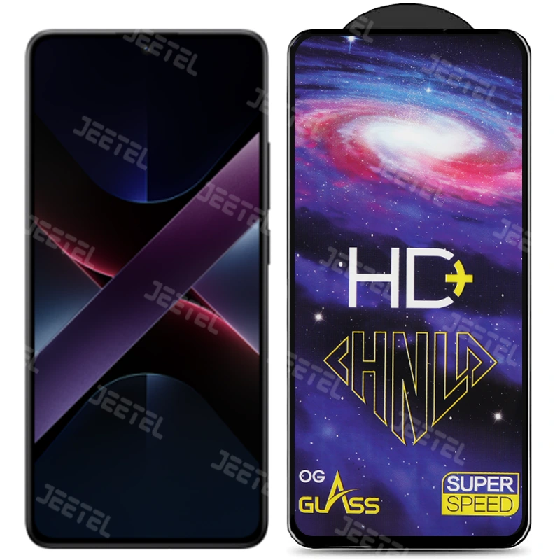 گلس تمام صفحه شیشه ای شیائومی Poco X7 Pro مدل HD Plus