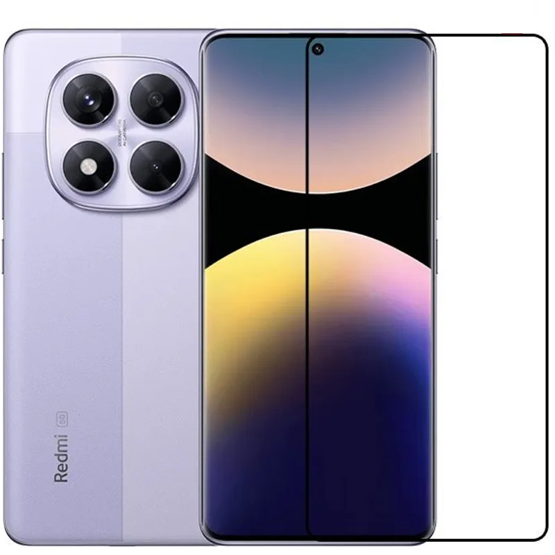 گلس گوشی شیائومی Redmi Note 14 Pro 4G اولترا مدل فول چسب 9H